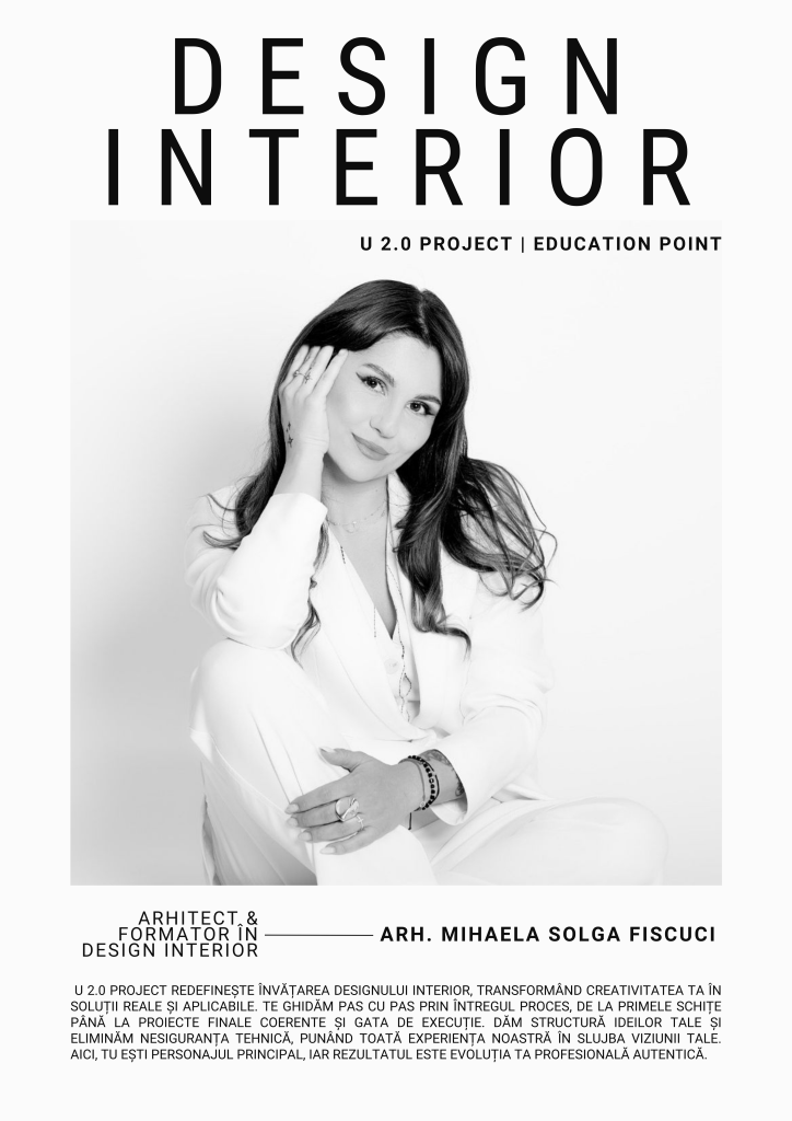 Copertă curs Design Interior – U 2.0 Project
